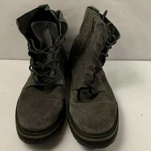 Allsaints Leather Boots - Size (43) 9.5-10